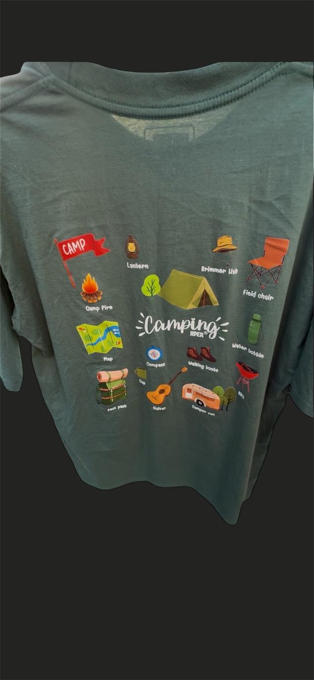 Camping HPER Tee Oversized
