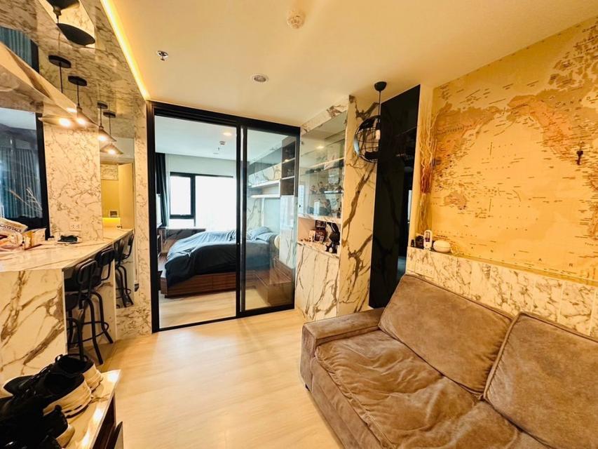 ให้เช่า คอนโด Life Asoke (ไลฟ์ อโศก)35 ตรม. 1 นอน 1 น้ำ ชั้น 29 วิวเมือง จอดรถได้ 1 คัน 1