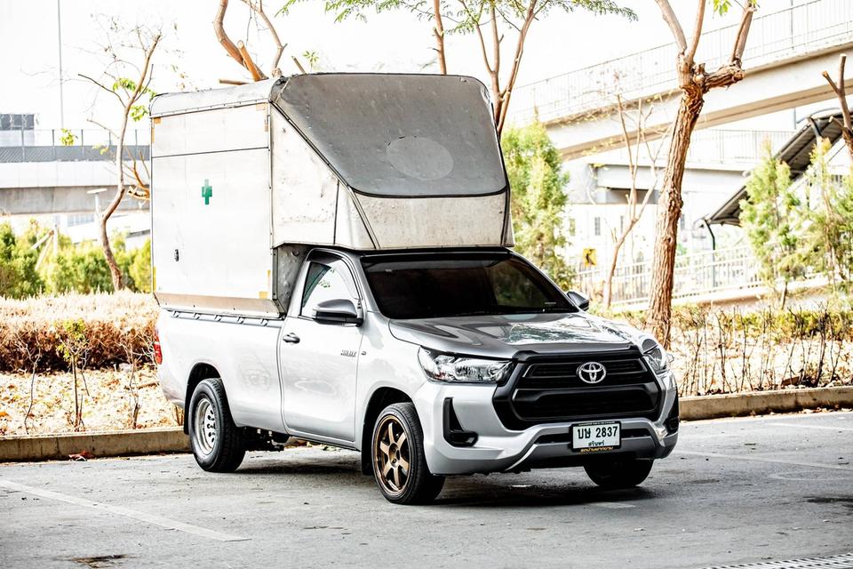 TOYOTA HILUX REVO 2.4 ENTRY STANDARD CAB ปี 2020 สีเทา   3