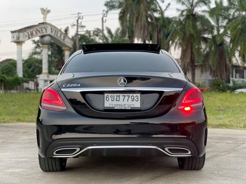 รหัสรถ PBG7793 💥 Benz C220d 2.0 AMG Dynamic w205 facelife ปี 2020 รูปที่ 10