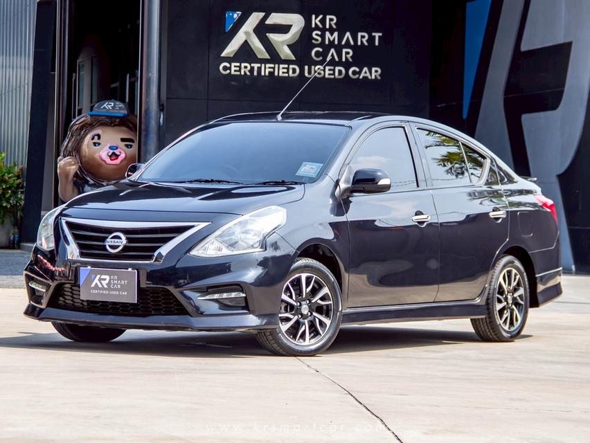 รถยนต์ Nissan Almera 1.2E Sportect AT สีดำ ปี2019