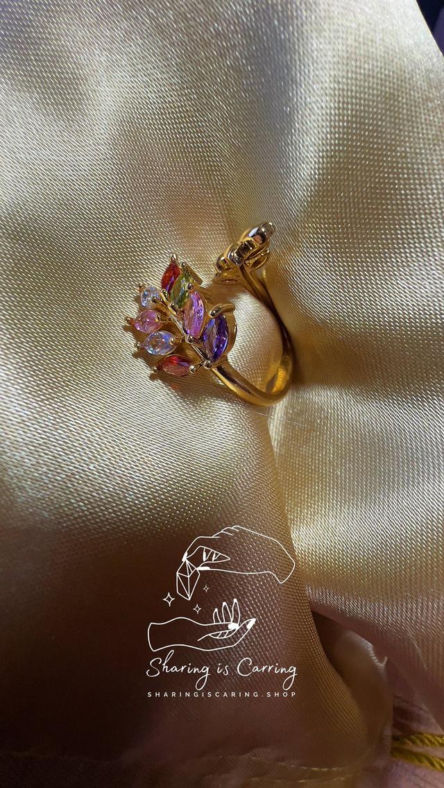 แหวนแฟชั่น เพชรแฟนซี CZ สวยน่ารักกกมาก แบบ บริดเจอตัน ราคา ฿1,390.- บาท รวมส่ง Bridgerton syle