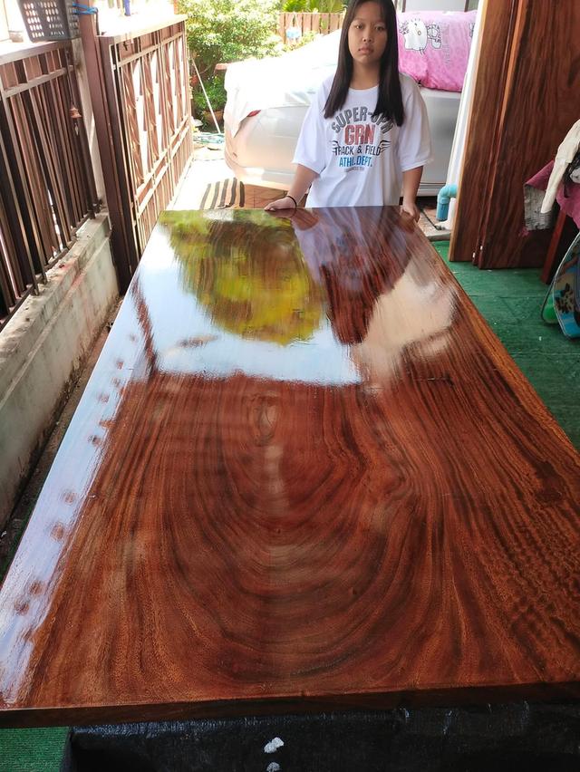 ไม้แผ่นเดียว ไม้แท้ 100cmx200cm หนา 5 cm รูปที่ 5