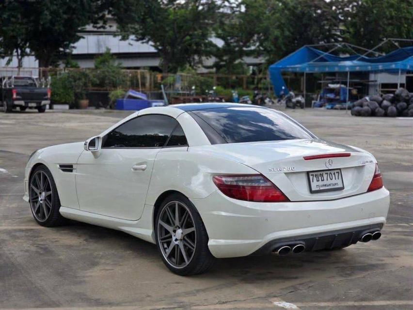 ขาย Benz SLK200 AMG Package R172 ปี 2013 สีขาว รถสวย พร้อมใช้งาน รูปที่ 6