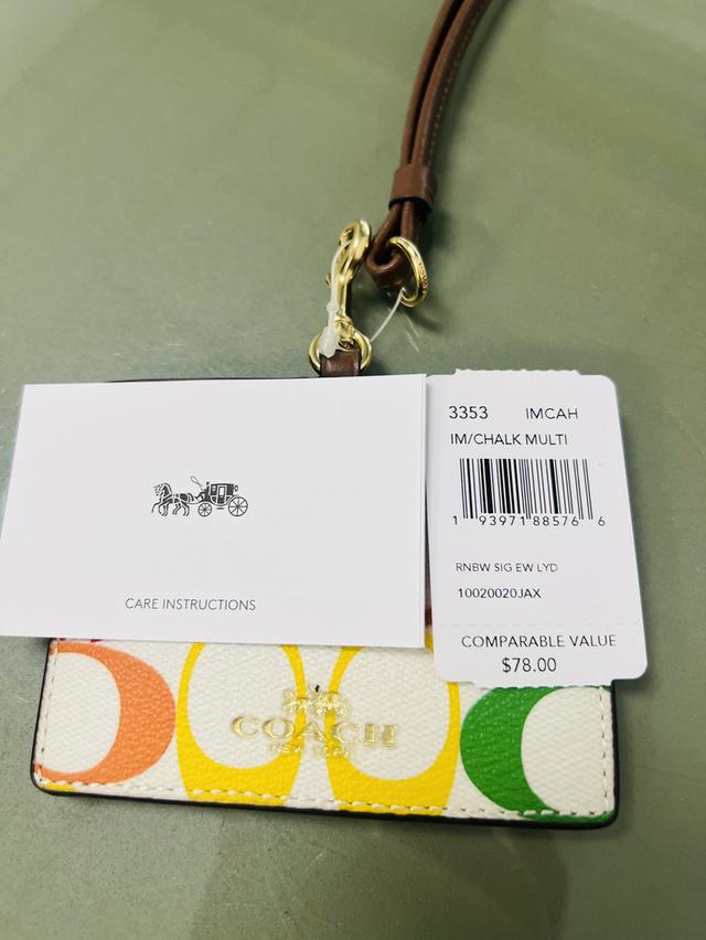 สายคล้องคอ Coach ของแท้ รูปที่ 6