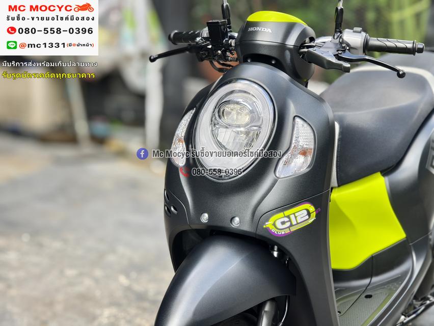 Scoopy i 2022 วิ่ง10000โล รถบ้านเครื่องท่อเดิม เล่มเขียวชุดโอนครบ No1252    11