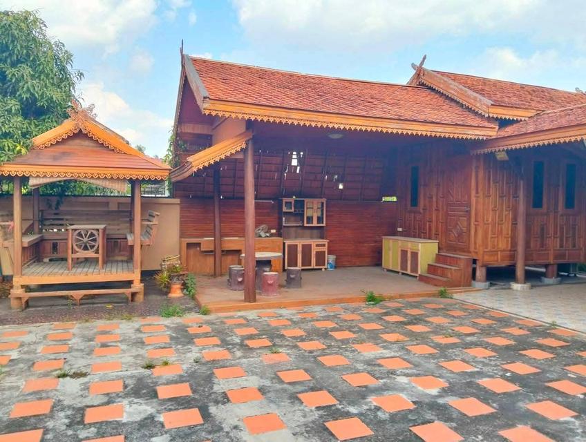 ที่ดิน 1 งาน พร้อมบ้านทรงไทยสวยๆ แถวตะเคียนเตี้ย 3