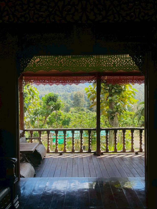ขายบ้านสวนไม้สักทรงไทย ท่ามกลางธรรมชาติและวิวภูเขาล้อมรอบ 10,000,000 บาท จังหวัดเชียงใหม่ 10