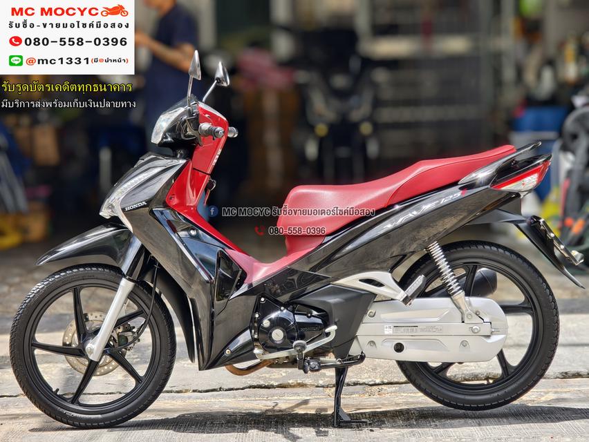 Wave 125i 2021  รุ่นTopล้อแมคสตาดมือ รถบ้านมือเดียว เล่มเขียวชุดโอนครบ No1202    5