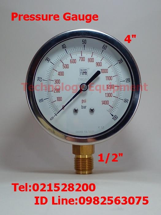 Pressure Gauge  มีสต็อกในไทย  เปิดใบกำกับภาษีได้ พร้อมส่งด่วน ส่งไว รูปที่ 7