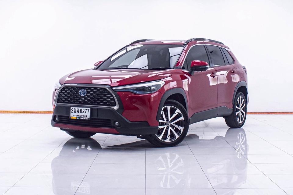 รหัสรถ 1D577 COROLLA CROSS 1.8 HYBRID PREMIUM SAFETY 2021