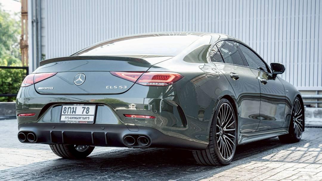 Mercedes-Benz CLS53 AMG 4MATIC+ 2023 สีเทา Wrap เขียว รถสวยมากๆ รูปที่ 8