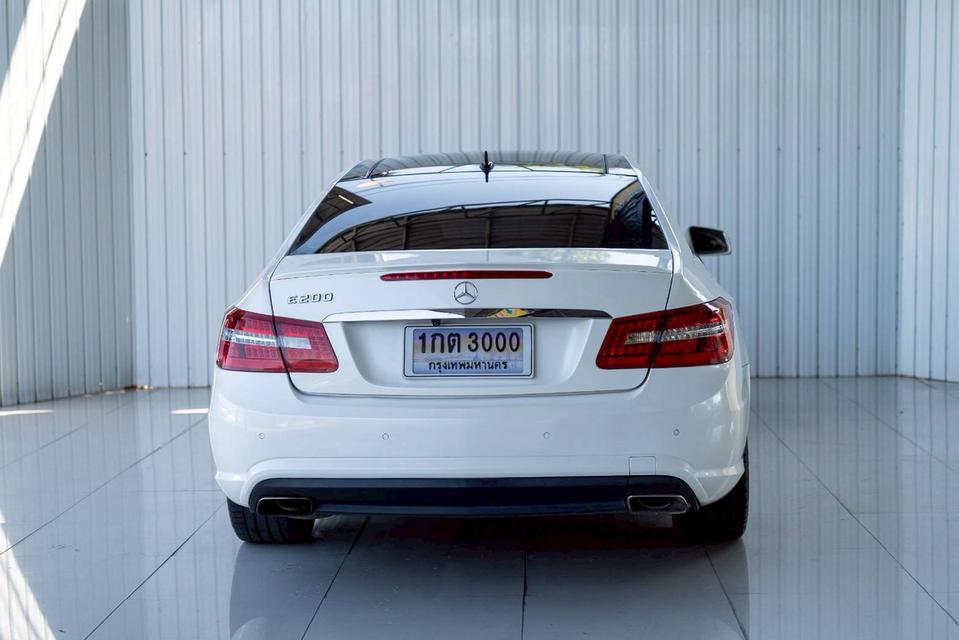 BENZ E200 COUPE CGI AMG ปี 2013 โฉม W207 ปี 09-16 7