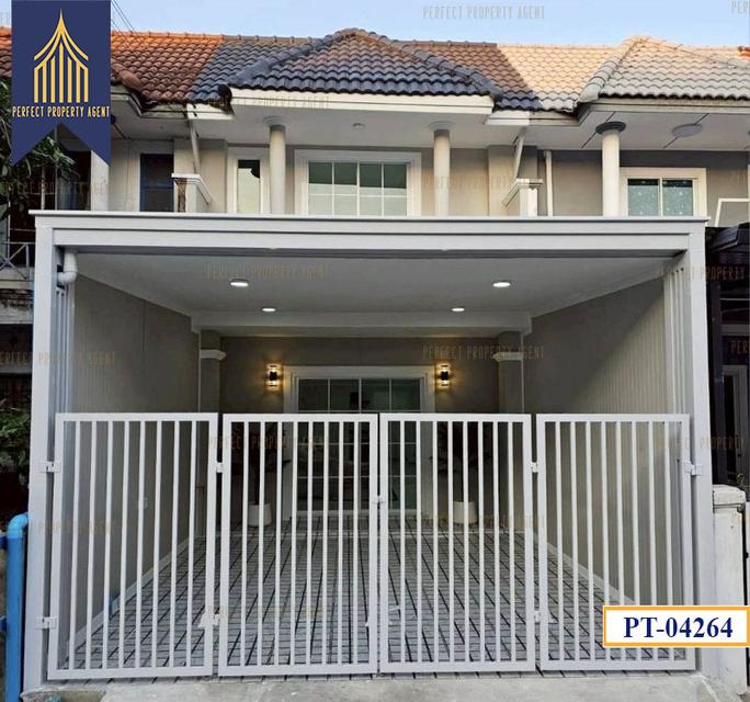 ขายทาวน์เฮ้าส์ บัวทอง 4 ตกแต่งใหม่ รีโนเวทพร้อมอยู่ 1