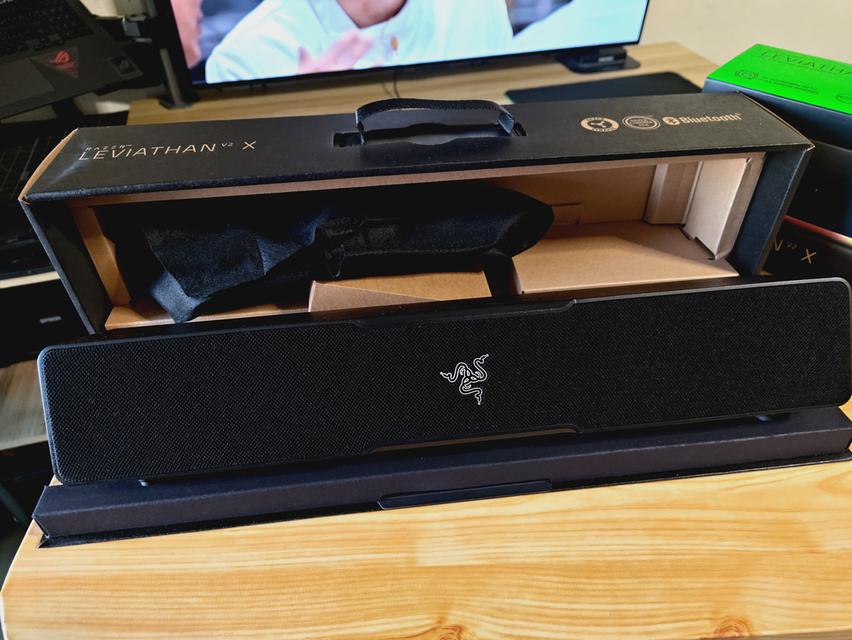ลำโพงคอมพิวเตอร์  RAZER LEVIATHAN V2 X