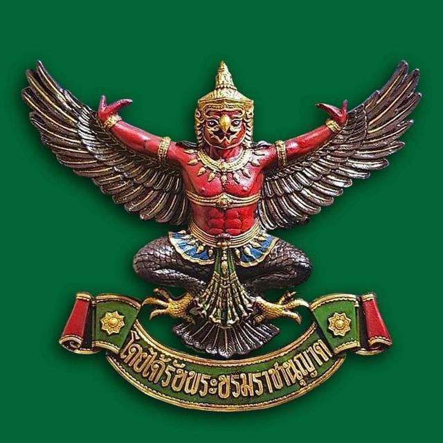 พญาครุฑแขวนผนัง ขนาด70ซม ครุฑหน้าเทพบุตร