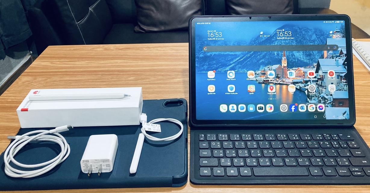 MatePad 11.5" ชุดชาร์จ,คีย์บอร์ด,ปากกาแท้ (แถมเคสราคา799฿)  1