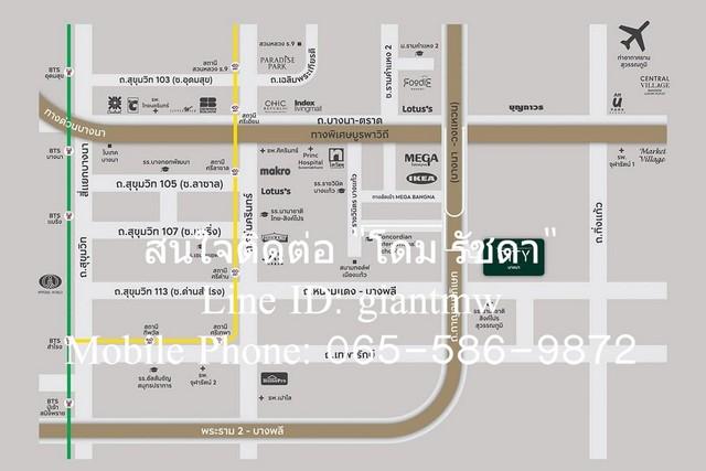 บ้าน ขายบ้านหรู 2 ชั้น The City บางนา พร้อมผู้เช่า (ติดเมกา-บางนา เพียง 2 นาที) 78 ตร.ว., 4 น. 5 น้ำ 3 ที่จอดรถ 26 ล้านบ 2