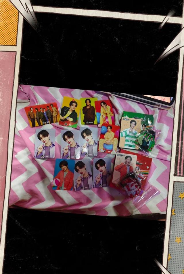 ราคาเหมาการ์ดศิลปินวงบัส+พวงกุญแจวงบัส