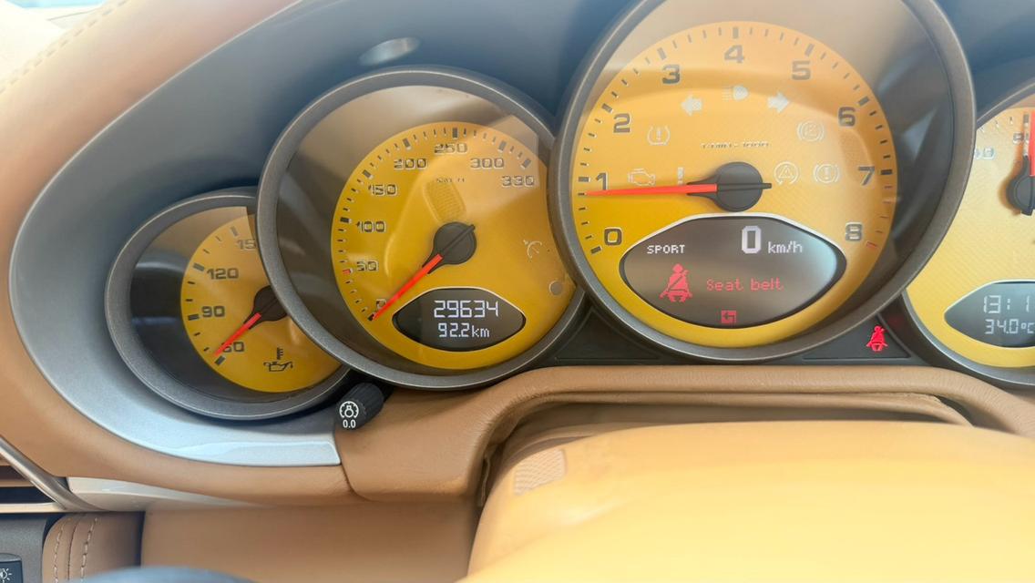 Porsche 911 Carrera 4S (997.1) 2006 สีแดง รถออก AAS เกียร์ธรรมดา 6 สปีด สภาพสะสม รูปที่ 5