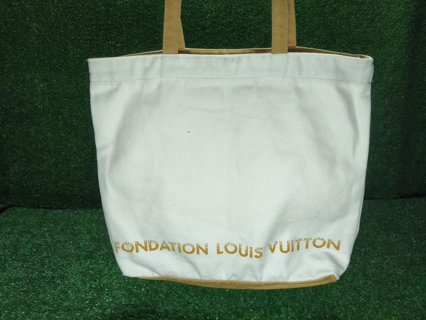 Fondation Louis Vitton Canvas Tote Bag
