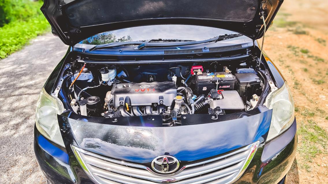[ขาย] TOYOTA Vios 1.5E มือสอง ปี 2010 จด 2011 เกียร์ออโต้ สีดำ รถบ้านสภาพดี ฟรีดาวน์ ผ่อนถูก รูปที่ 17
