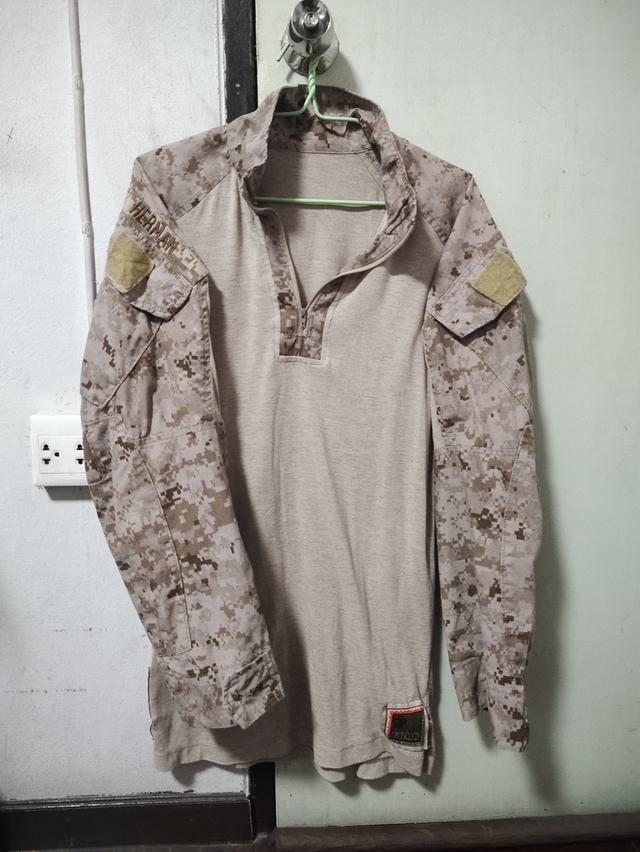 เสื้อ Combat shirt ลาย AOR II