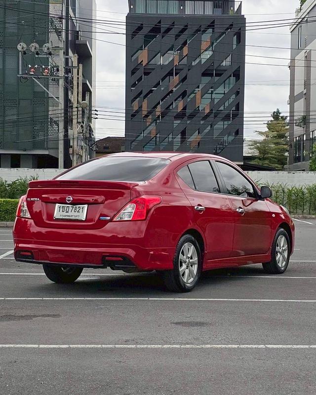 รหัสรถ QT7821 Nissan Almera 1.2 E เกียร์ Auto สีแดง ปี 2013 11