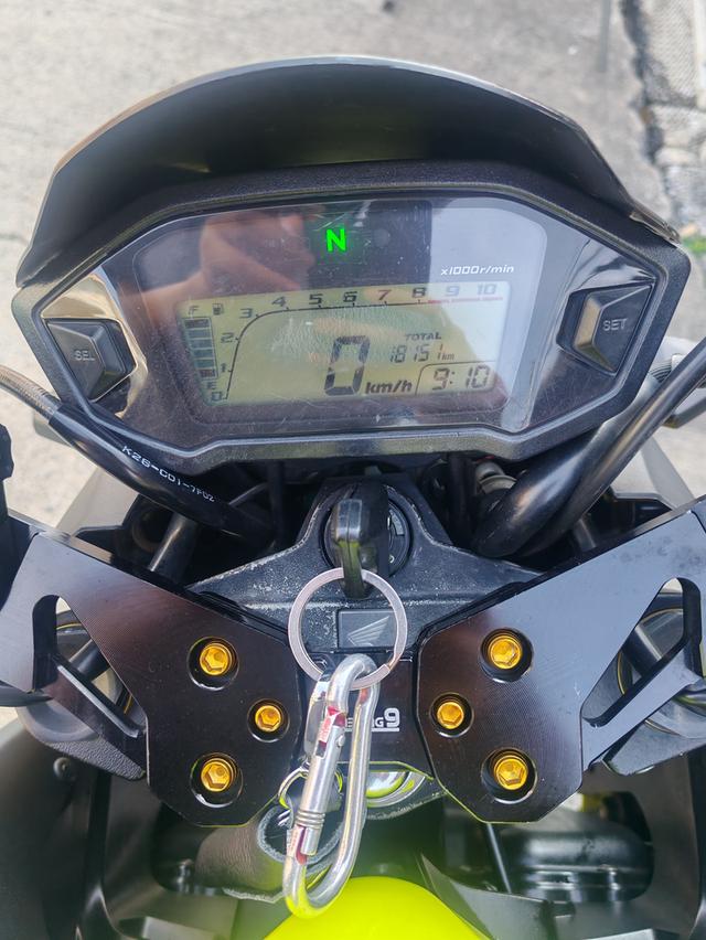 Honda MSX SF 2017 สีเหลืองดำ 2