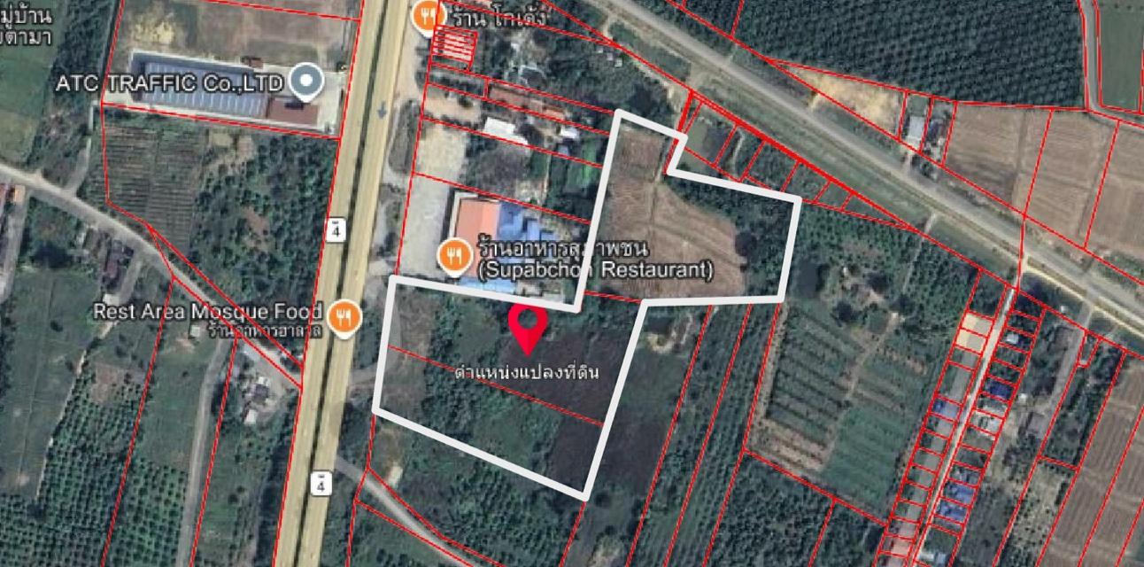 ขายต่ำกว่าราคาตลาด!! ที่ดินเปล่า 24-1-81 ไร่  ติดถนนเพชรเกษม ขาล่องใต้ ต.ศิลาลอย อ.สามร้อยยอด จ.ประจวบคีรีขันธ์ 2