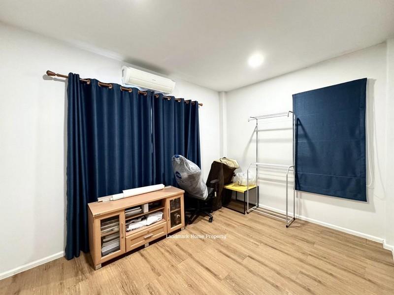 LM25-0169 ขายทาวน์โฮม 2 ชั้น แฮปปี้วิลล์ เทิดราชัน ดอนเมือง ตกแต่งสไตล์มินิมอล เนื้อที่ 34 ตรว 3นอน 3น้ำ 6