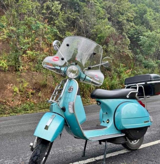 ขาย Vespa PX125 แต่งสวยสีสวย