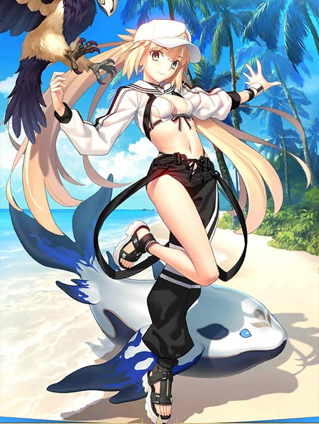 ชุดการ์ดชายหาด อัลเทีย แคสเตอร์FGO (ม่านลี่ชา)
