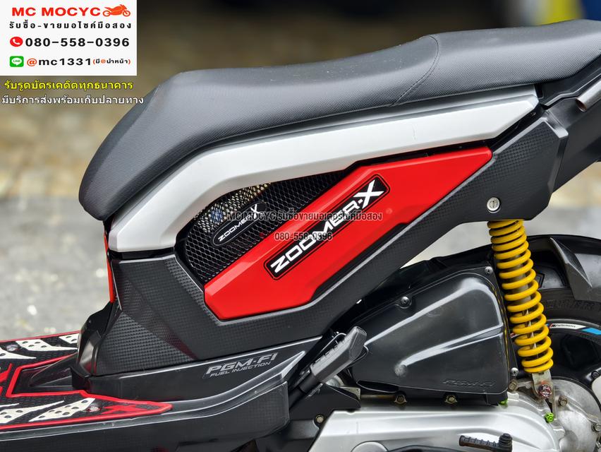 Zoomer x 2013 เครื่องท่อเดิมเสียงเงียบ ใช้งานได้ปกติ มีเล่มเขียวชุดโอนให้ครบ NO1135 11