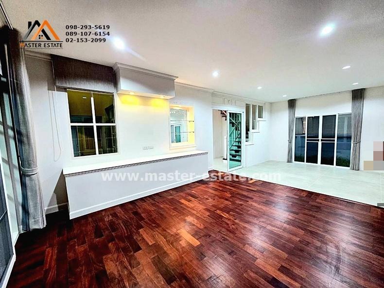 ม.มัณฑนา วัชรพล-รามอินทรา 1 บ้านเดี่ยวพร้อมเรือนรับรอง เนื้อที่ 106 ตร.ว. Renovate พร้อมอยู่ เงียบสงบ ร่มรื่น กว้างขวาง คุณภาพ Land+House ทำเลดีมาก 9