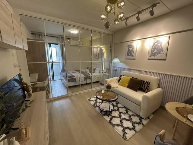 ขายคอนโด นิรันดร์ ลาดพร้าว 101 NIRAN LADPRAO 101 ตึก G ชั้น 3 ตึกแรก ตกแต่งสวยพร้อมอยู่ 1