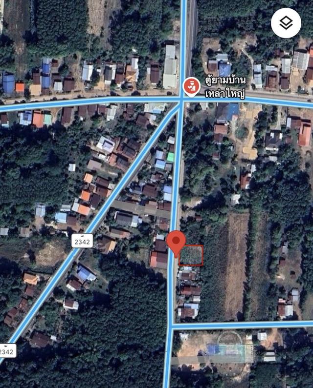 ที่ดินเปล่าใกล้ถนน 200 เมตร เขตชุมชน 2 งาน 90 ตรว. มีโฉนดครุฑแดว 2