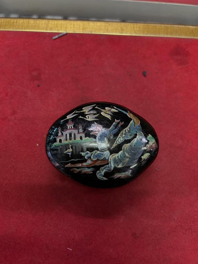 กล่องดนตรีเซรามิก (porcelain) เก่า Swan Lake 1988 5