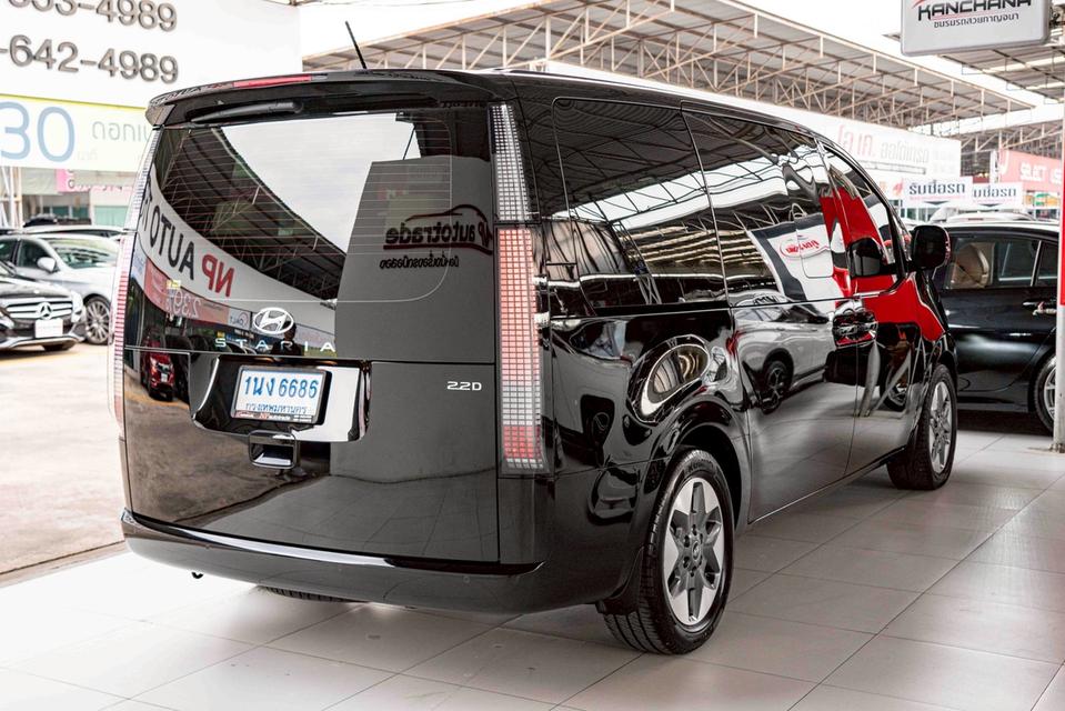 รหัสรถ NP6686 HYUNDAI STARIA 2.2SELปีรถ : 2022 8