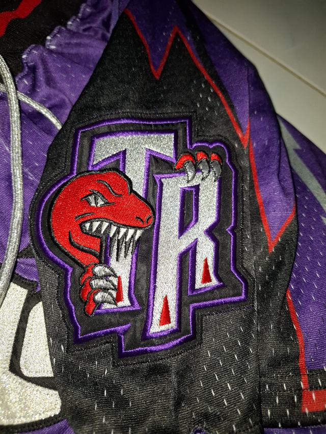 กางเกงบาสMitchell & Ness 1998/99 Toronto Raptors Swingman Men Shorts - Purple รูปที่ 5