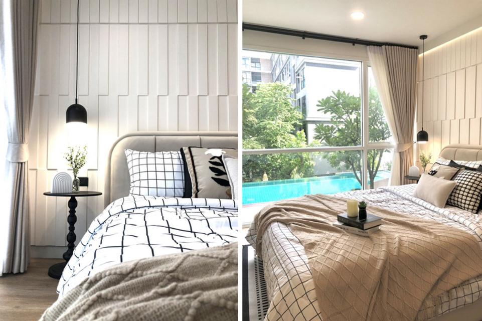 คอนโด เดอะ ซีรี่ส์ อุดมสุข ใกล้ BTS อุดมสุข 34.35 ตารางเมตร 1 ห้องนอน ชั้น3 วิวสระ ห้องสวย ตกแต่งครบ รูปย่อยที่ 3