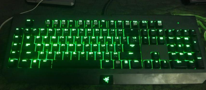 แป้นคีย์บอร์ด Razer Blackwidow 2013 4