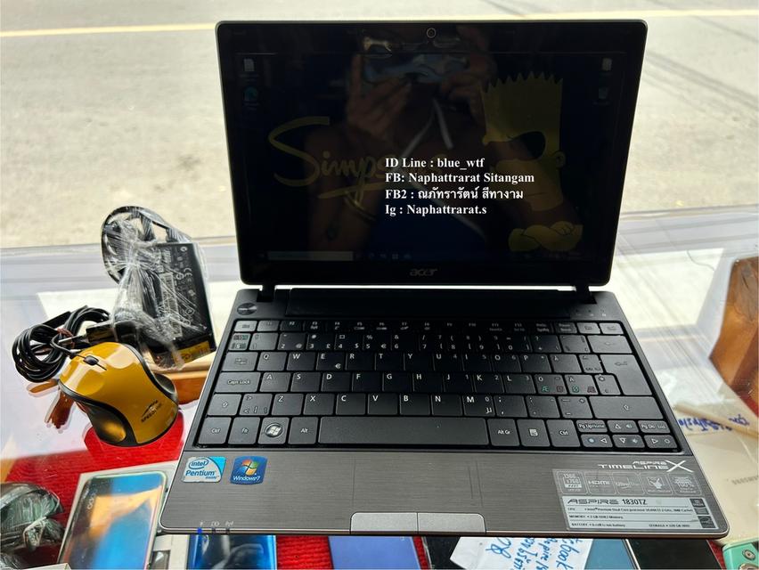 Acer Aspire 1830TZ (Aspire 1830T Series) 11.60นิ้ว Windows10Home สภาพใหม่มาก เหมือนมือ1 เครื่องสวยมาก