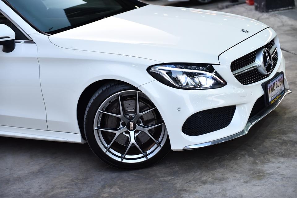 2016 แท้ Mercedes Benz C250 Coupé AMG Dynamic w205 สีขาว 🎖️ รูปที่ 5