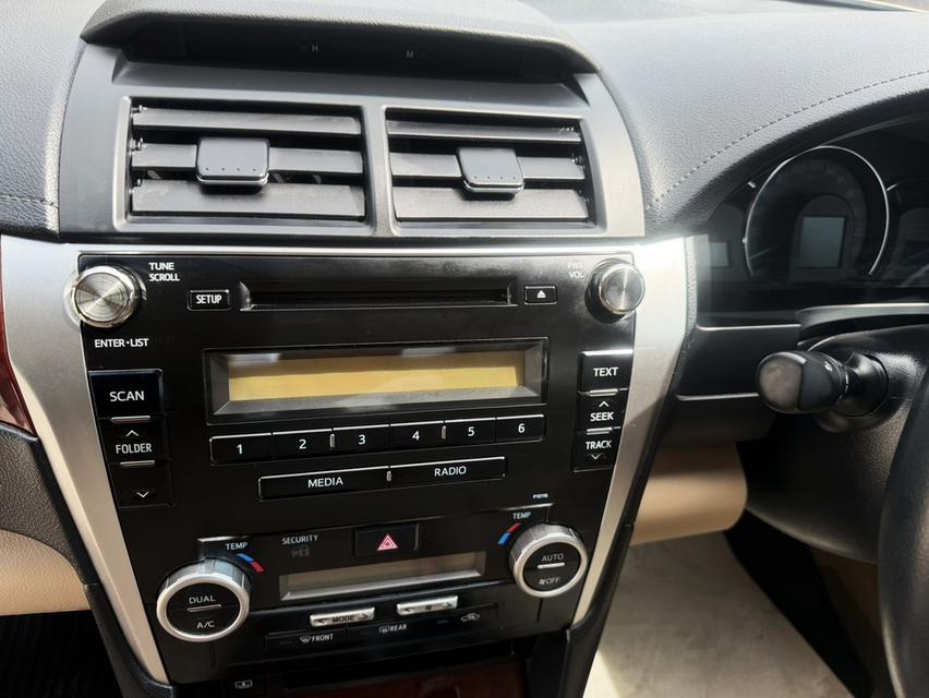 ปี2013 TOYOTA CAMRY 2.0 G น้ำมันล้วนไม่เคยดมแก๊ส รูปที่ 14
