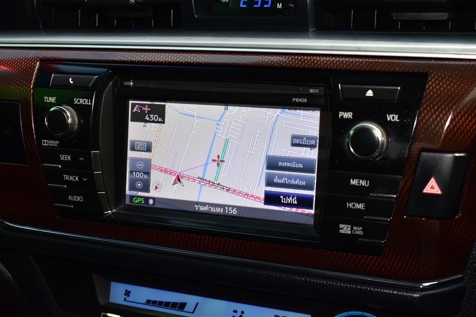 รหัสรถ PB208 TOYOTA ALTIS 1.8V NAVI TOP 2016 เบนซิน รูปที่ 17