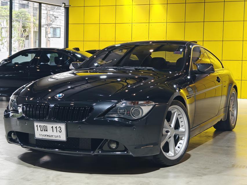 RARE ITEM Series-6 Coupe BMW 630i Coupe E63 ปี 2008 วิ่ง 6 หมื่นโลแท้ รถประมูลกรมศุลฯ