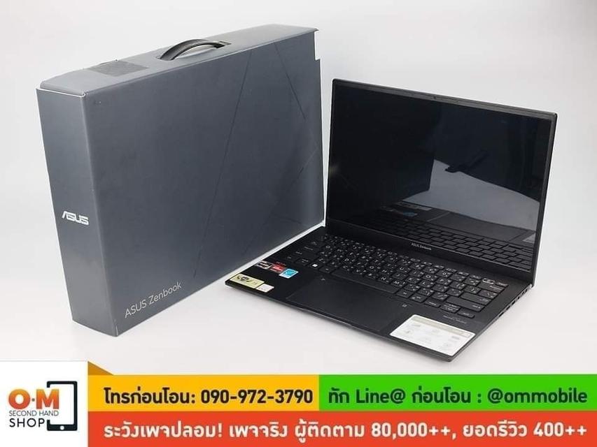 ขาย/แลก Asus Zenbook 14 OLED (UM3402) Ryzen7-7730U /Ram16 /SSD512 ศูนย์ไทย สวยมาก ครบกล่อง เพียง 20,900.- 3