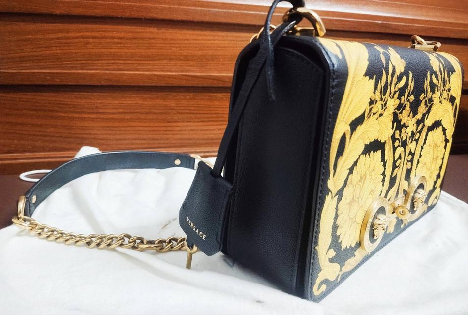 Versace Small Barocco lcon Medusa ShoulderBag+ถุงผ้า รูปที่ 4