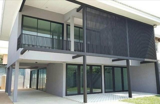 ให้เช่าบ้านเดี่ยว2 ชั้น 3 ห้องนอน 3 ห้องน้ำ แอร์ 5 จอดรถได้ 8 คัน สไตล์โมเดิร์น โชคชัย 4 1